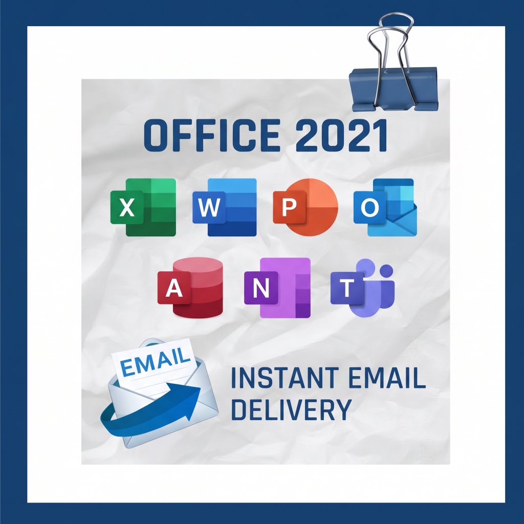 OFFICE 2021 PROFESIONAL RETAIL KEY