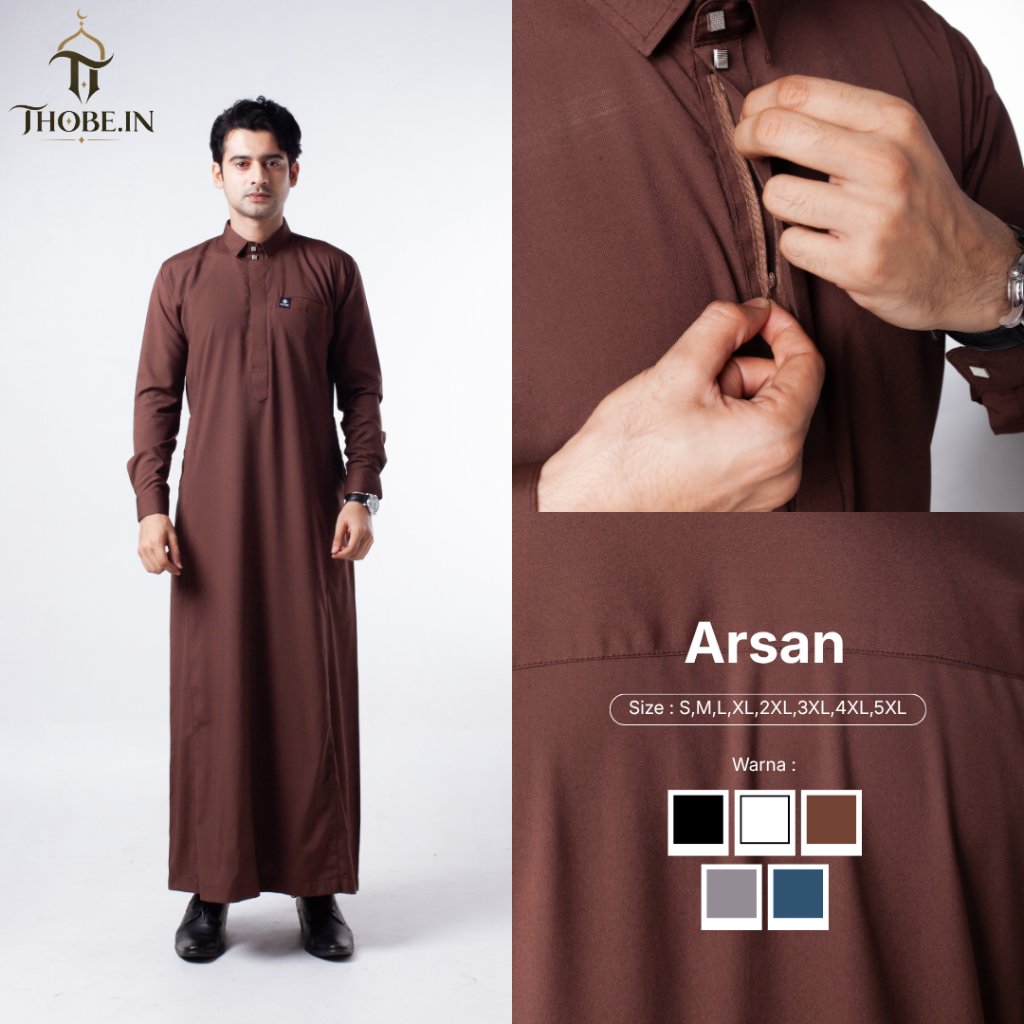 Jubah Arab Thobe Classic ARSAN SERIES