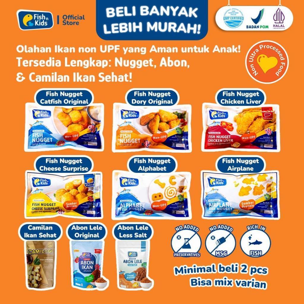 Fish n Kids – Nugget Ikan Original, Abon Ikan, Fish Cracker | BPOM, Non MSG