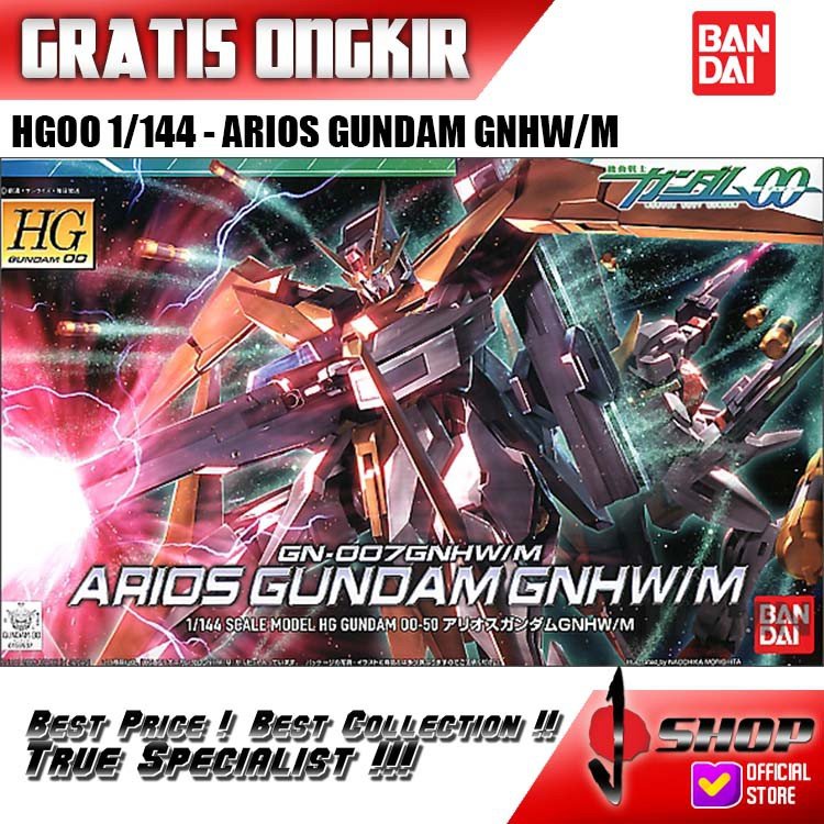 HG / HGOO 1/144 - ARIOS GUNDAM GNHW/M