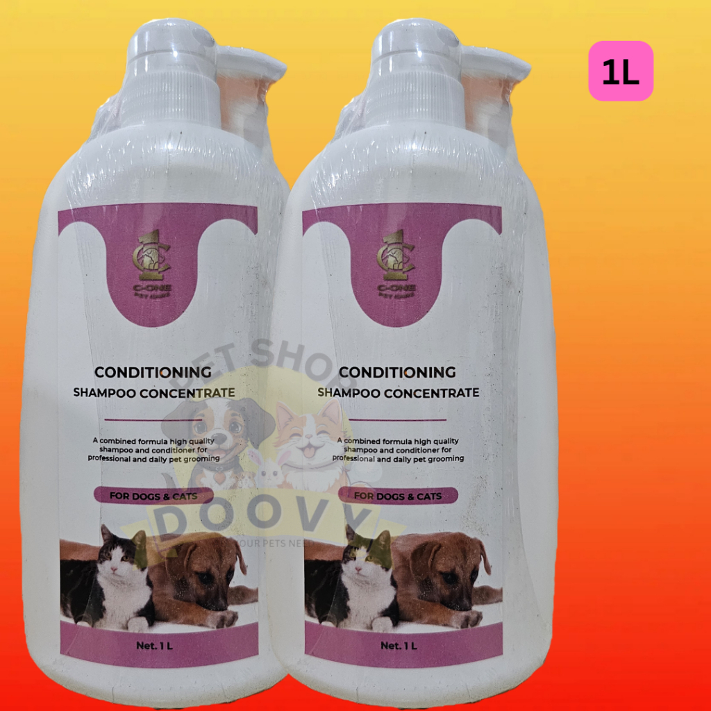 C-ONE PET CARE SHAMPOO CONDITIONING CONCENTRATE 1 LITER SHAMPOO KUCING SHAMPOO ANJING