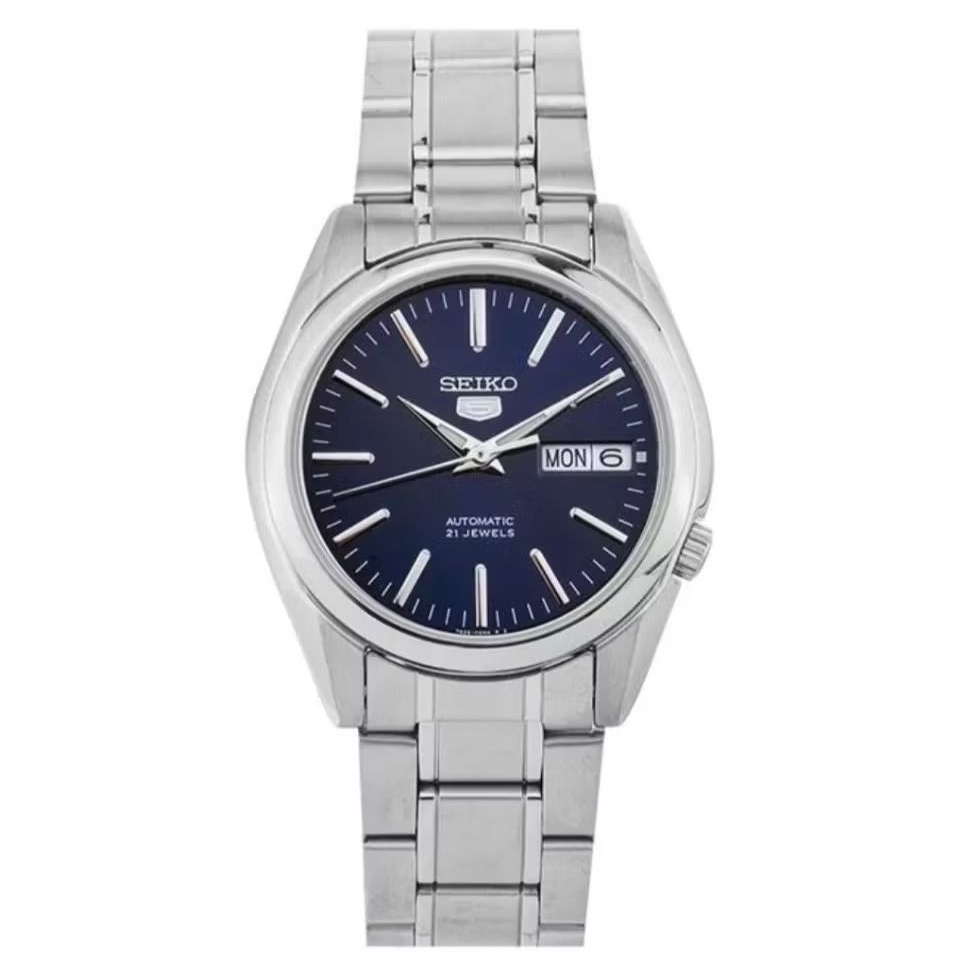 Jam Tangan Pria Seiko 5 Sports SNKL43K1 Automatic Blue Dial Stainless Steel SNKL43