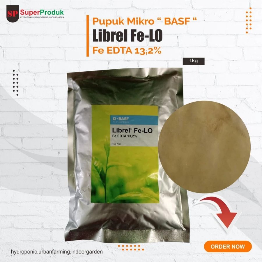 Pupuk Fe Edta BASF - Pupuk Fe Lo 1 kg