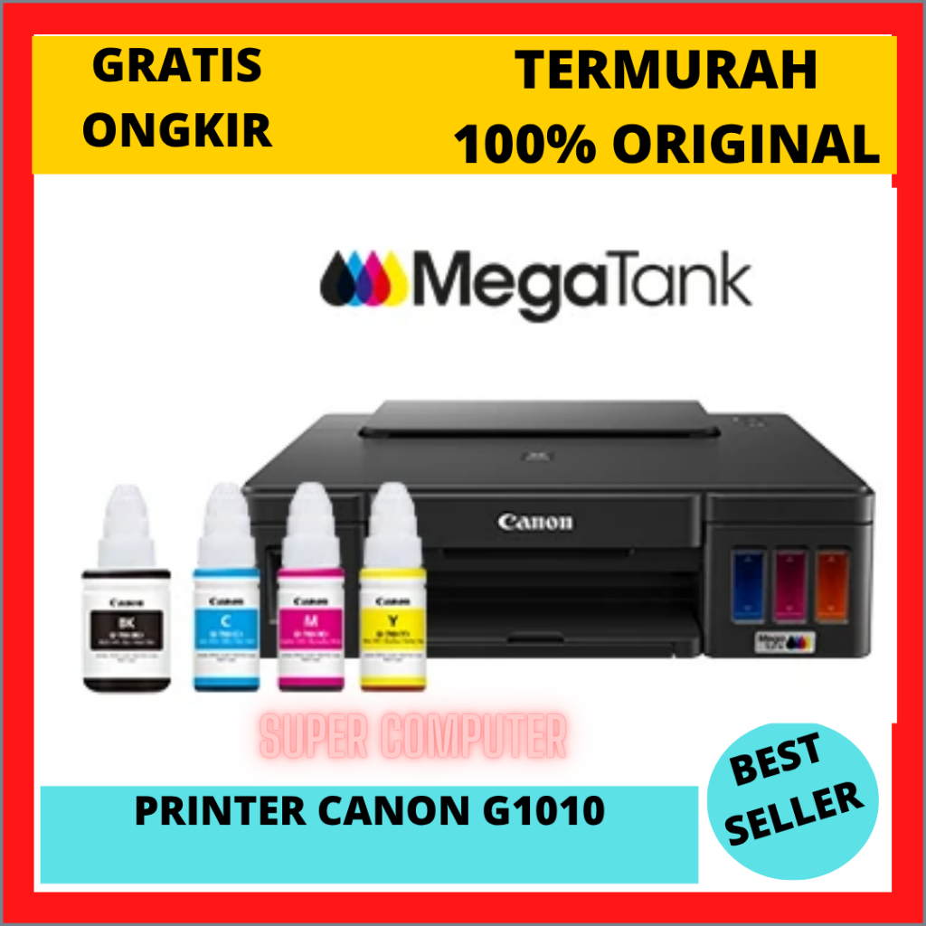 PRINTER CANON PIXMA G1010 INK TANK PRINTER / MEGATANK CANON G1010