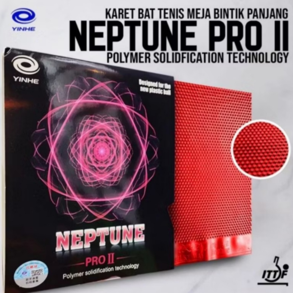 Karet Bet Pingpong Yinhe Neptune Pro II / Karet Pingpong Tenis Meja Yinhe Bintik Original