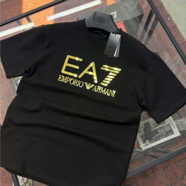 Kaos ARMANI EA7 Import 100% Cotton 24S High Quality Super Premium Unisex