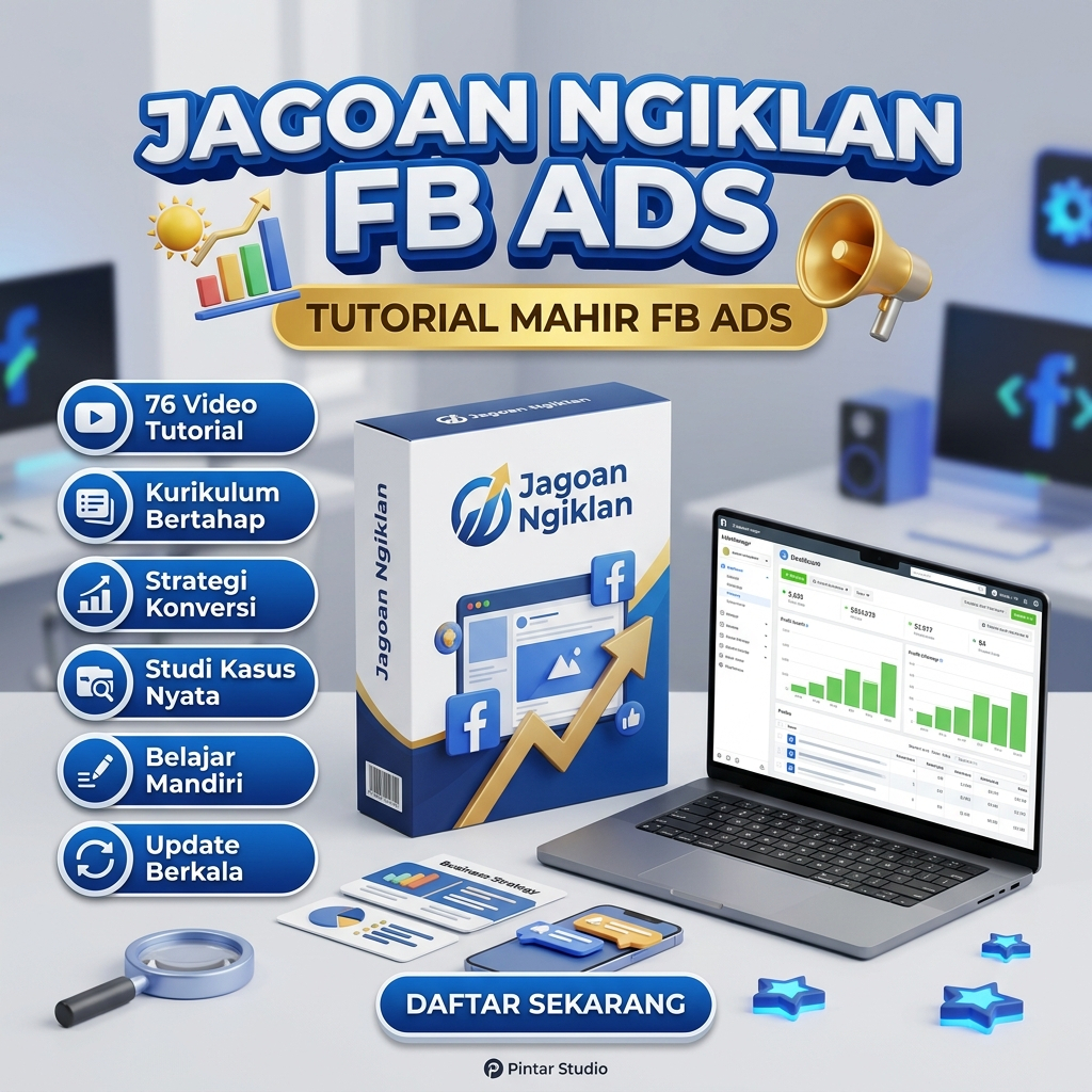 (35) JAGOAN NGIKLAN FB ADS - Tutorial Mahir FB Ads Panduan Lengkap Siap Banjir Orderan