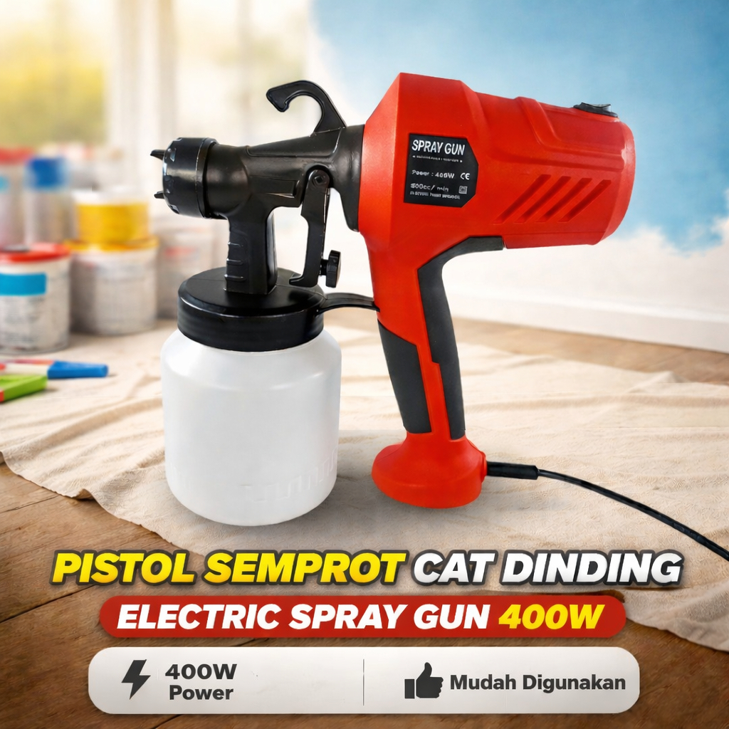 Semprot Cat Dinding Electric Spray Gun 400W