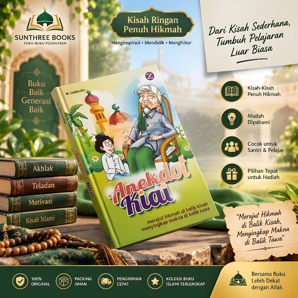 ANEKDOT KYAI / Kumpulan cerita kyai / Buku cerita ulama