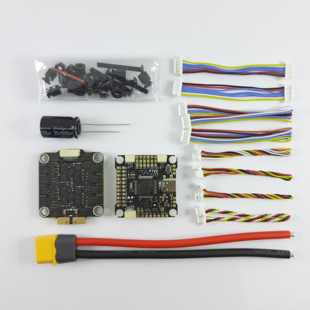 DakeFPV F722 12S 70A 6S 4IN1 Flight Controller FC ESC Stack