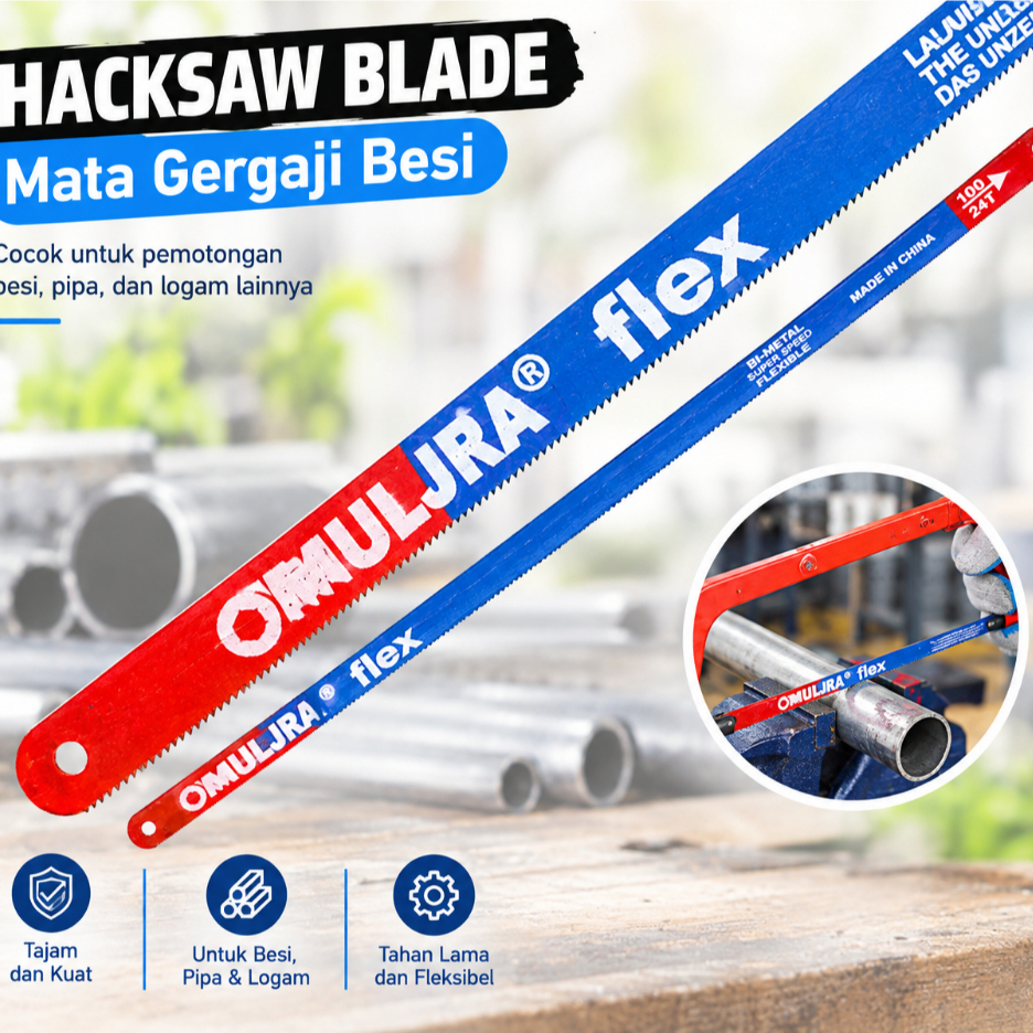 Hacksaw Blade | Mata Gergaji Besi