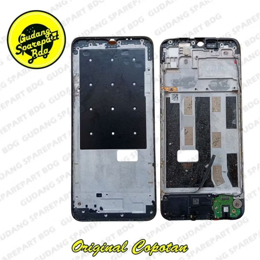 Tatakan LCD Oppo A15 Second Original Copotan