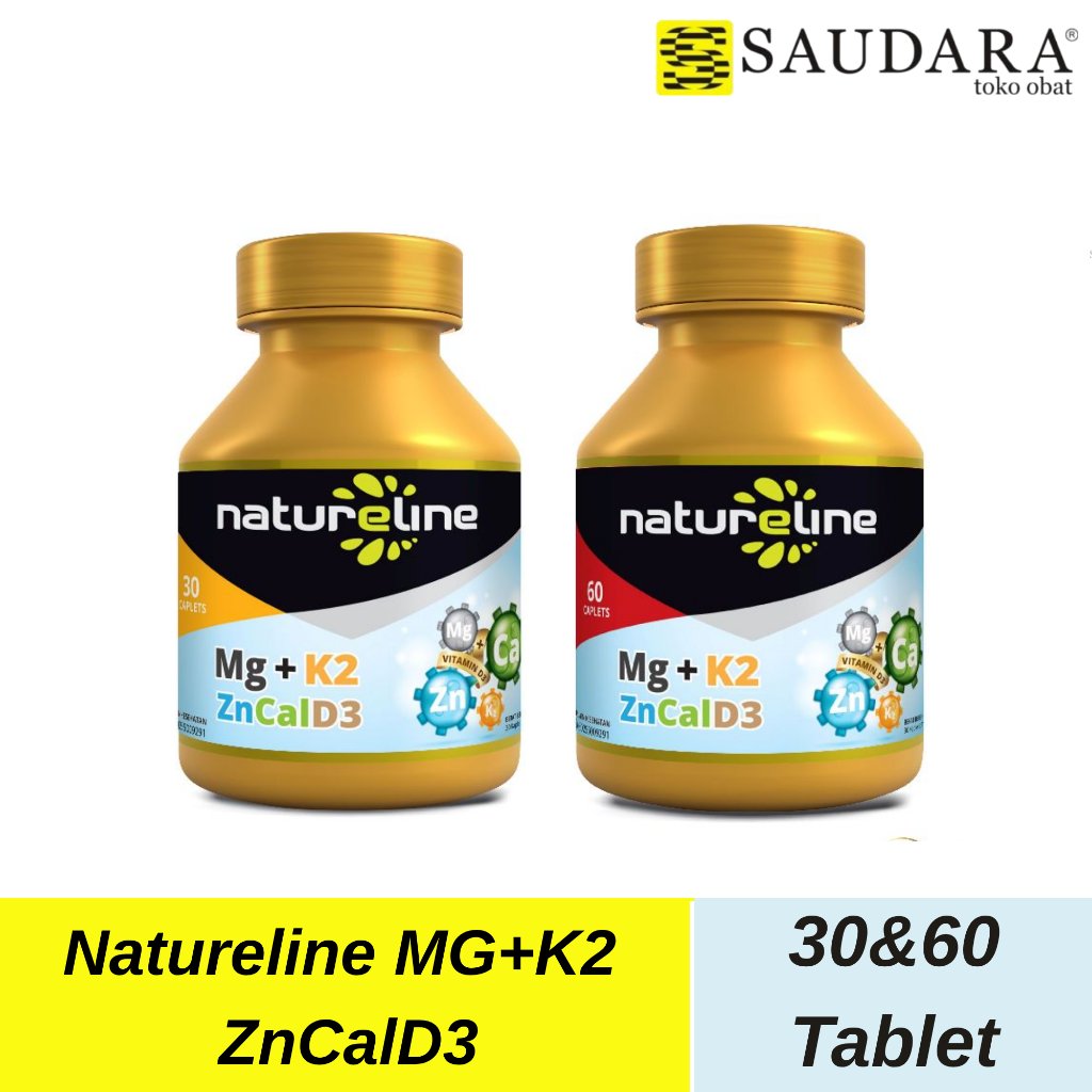 Natureline MG+K2 ZnCalD3 - Magnesium, Zinc, Calcium, Vitamin D3