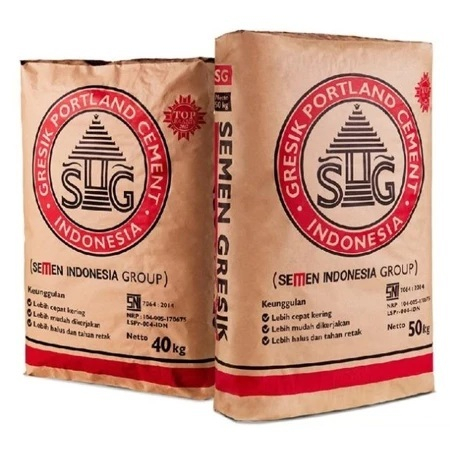 Semen PPC Gresik Eceran 1 Kg (Repack Kiloan Semen Abu)