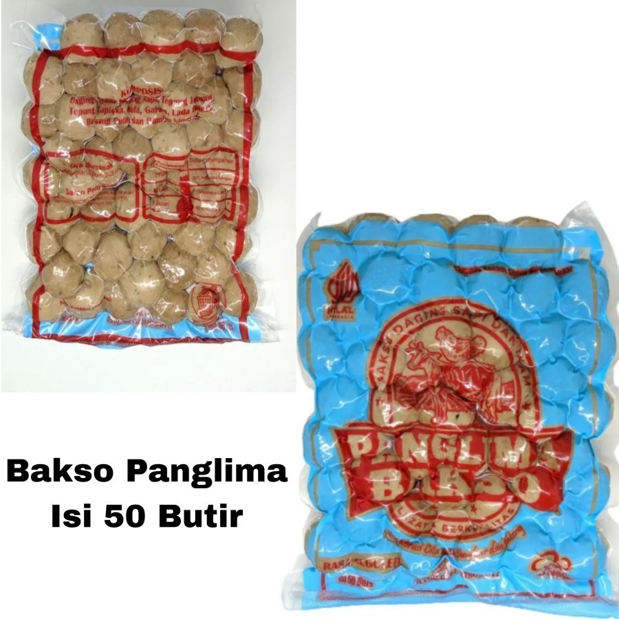 Bakso Panglima Isi 50 Butir / Bakso Panglima Isi 50 Butir / Meat Ball Panglima Isi 50 Butir