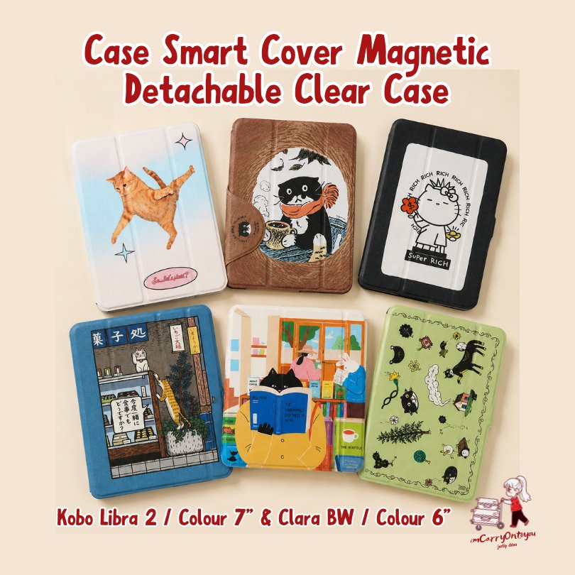 Casing Onyx Boox Go6 Magnetic Detachable Cover Case E-Reader 6 Inch
