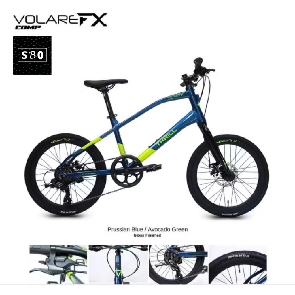 Sepeda Mini Velo Thrill Volare Comp TERBARU (Volare FX Comp)
