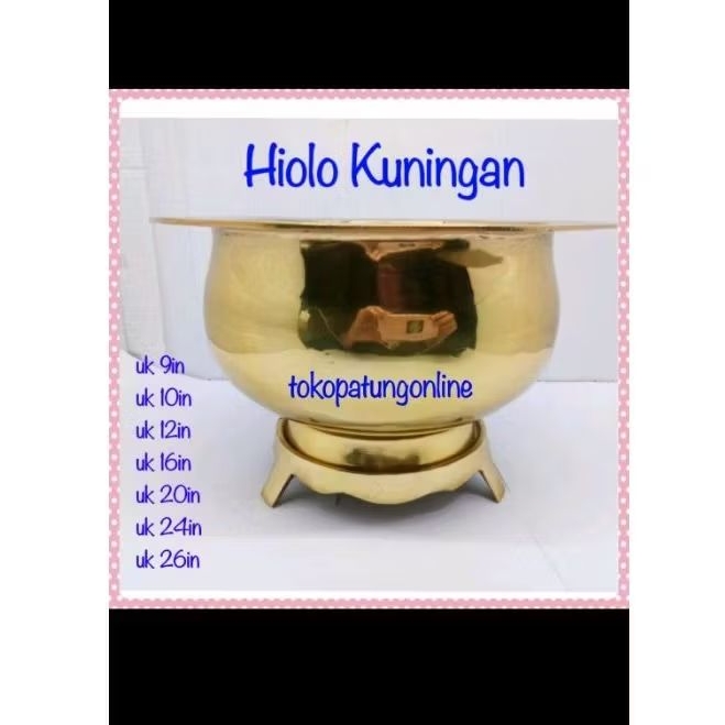Hiolo Kuningan asli polos