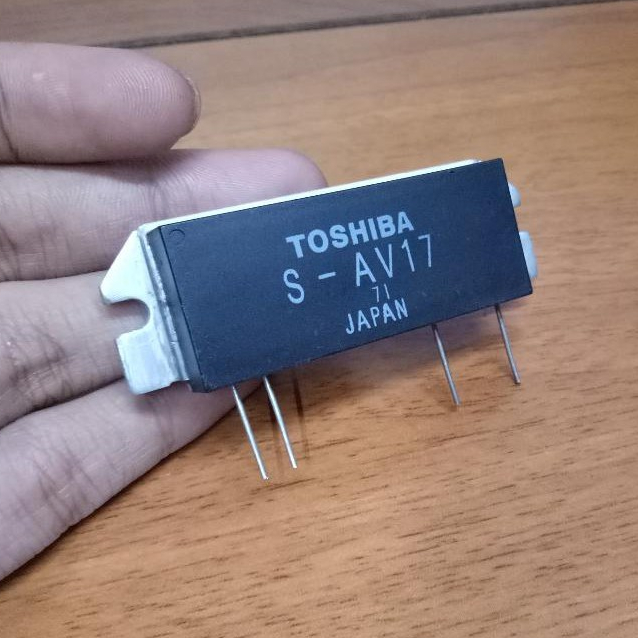 FINAL RF S AV17 POWER MODUL UNTUK RIG KENWOOD TM261 TM241 DLL TOSHIBA ORIGINAL