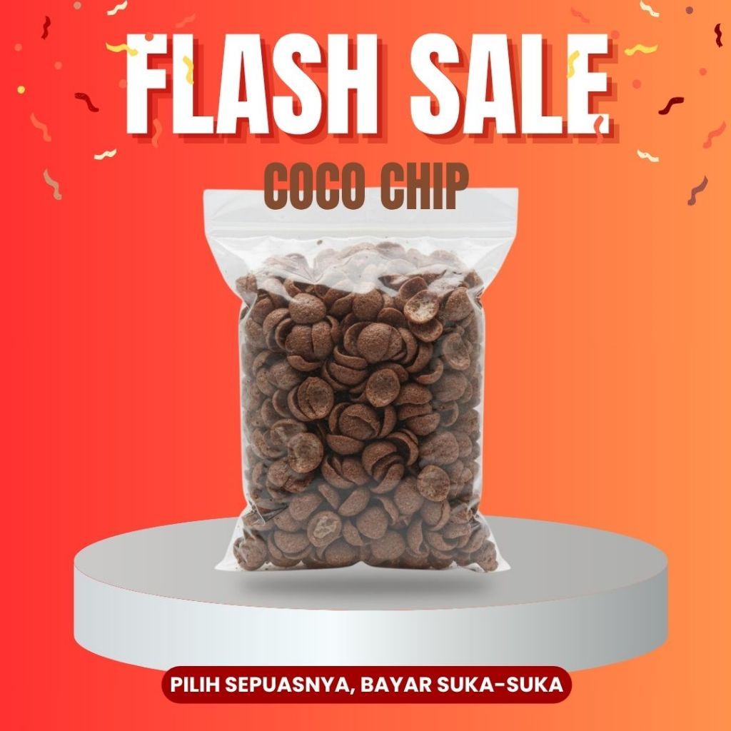 [FLASH SALE] Chips Cokelat ChocoCrunch Choco Chips PROMO MURAH