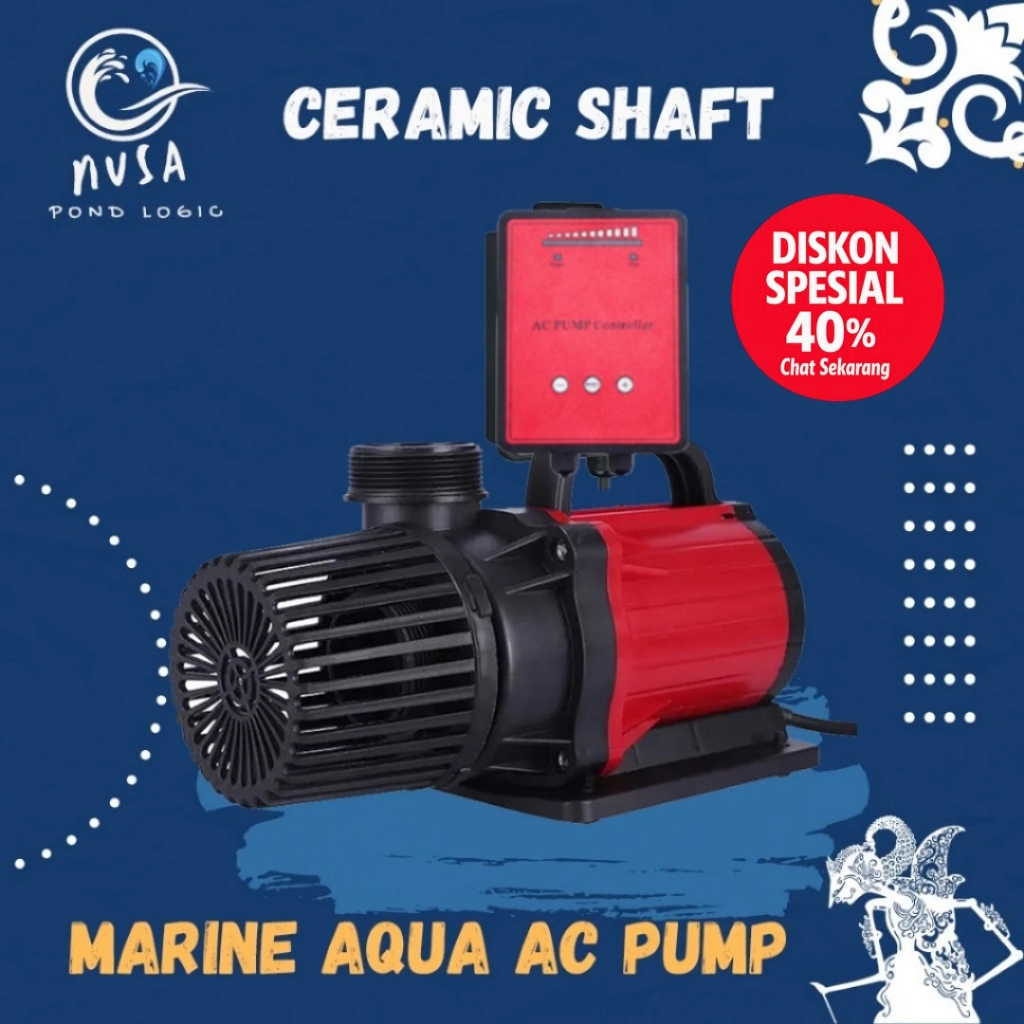Pompa Marine Aqua Water Pump 25000 LPH Controller Submersible Pump Pond