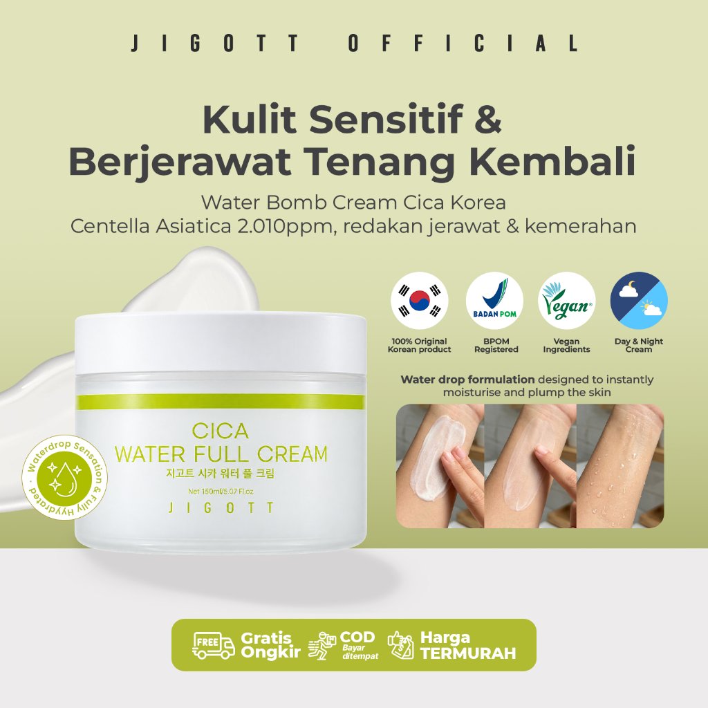 JIGOTT - Waterbomb Cream Cica