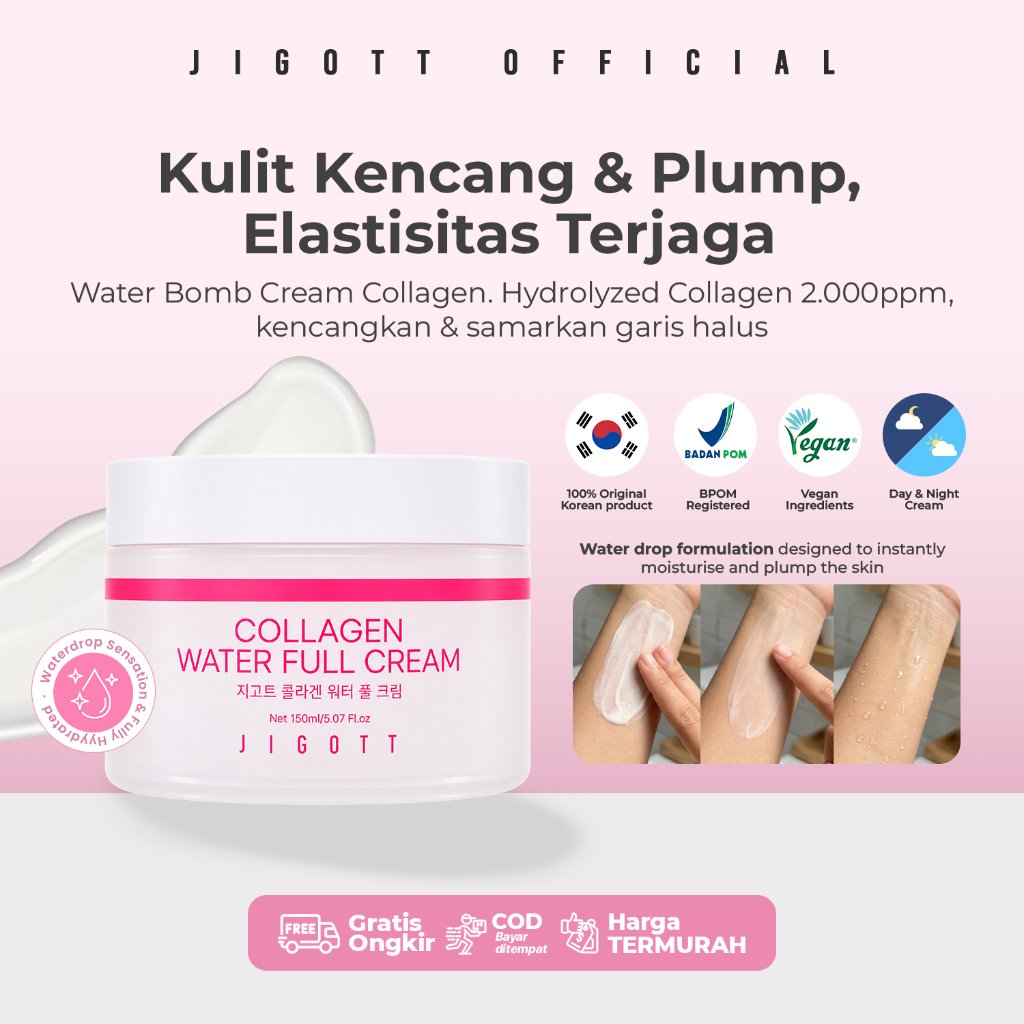JIGOTT - Waterbomb Cream Collagen