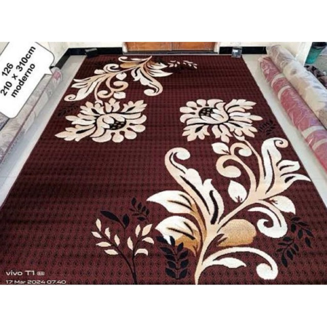 [210x310cm] Karpet Permadani Merk Moderno ukuran 210x310cm