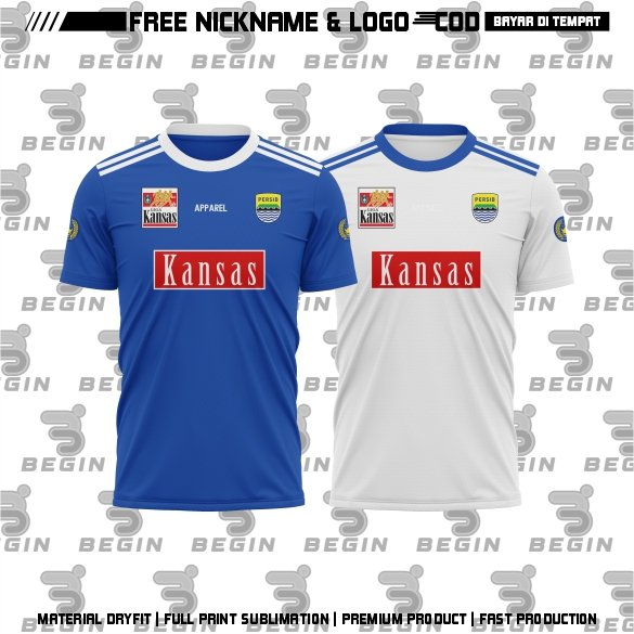 Jersey Persib Bandung Vintage 1997 - 1998 Gratis Pasang Nama Dan Nomor Full Printing & Full Sponsor