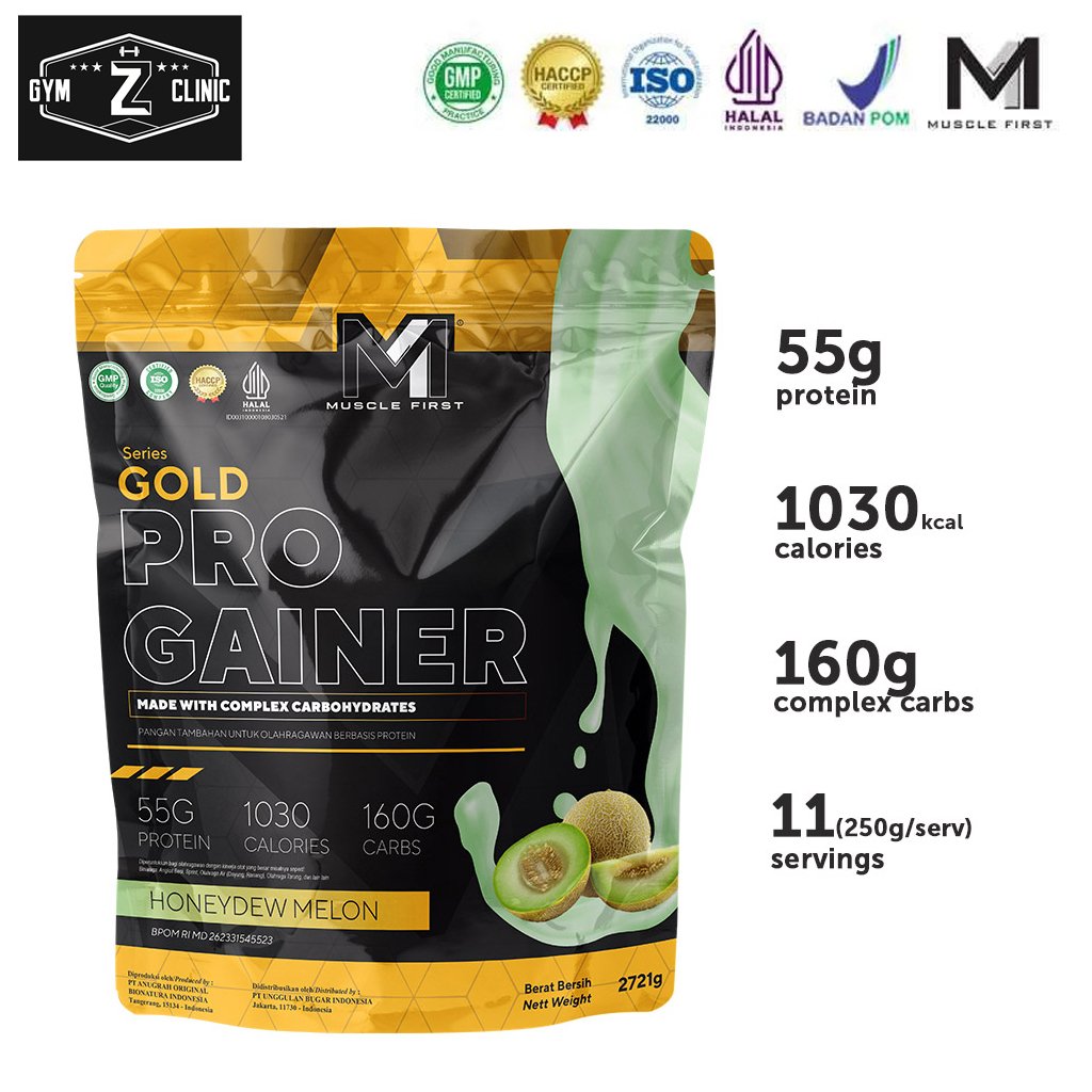 MUSCLEFIRST M1 Pro Gainer 6lbs ProGainer Penambah Berat Badan Gainer Muscle First