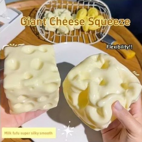 VASELINE CHEESE JUMBO SQUISHY 7CM