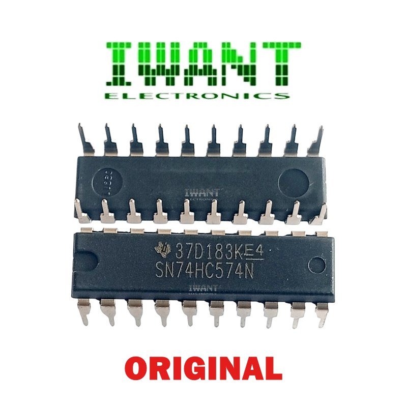 74HC574 DIP ORIGINAL IC SN74HC574N TI SN74HC574 DIP 20PIN 74HC574 HC574 ORIGINAL