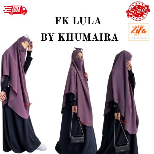 SALE FK KHUMAIRA - FK Lula khimar syari French khimar