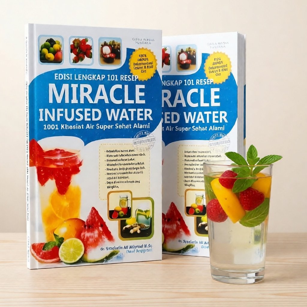 Buku Miracle Infused Water : 1001 Khasiat Air Super Sehat Alami
