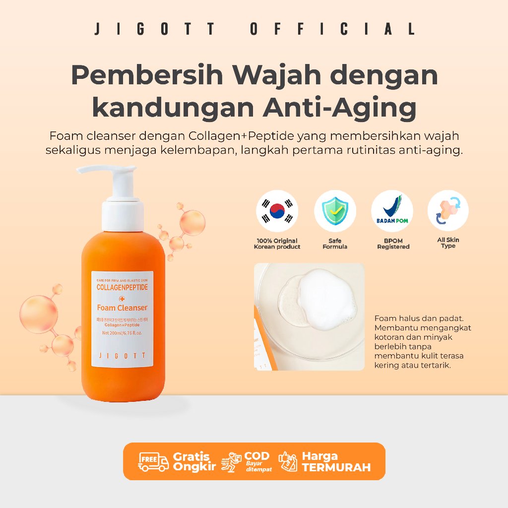 JIGOTT - Collagen Peptide Cleanser