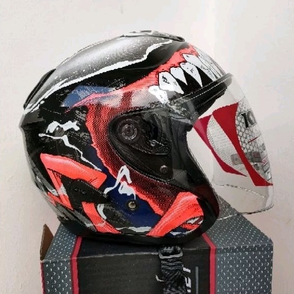 HELM KYT KYOTO REPAINT VENOM