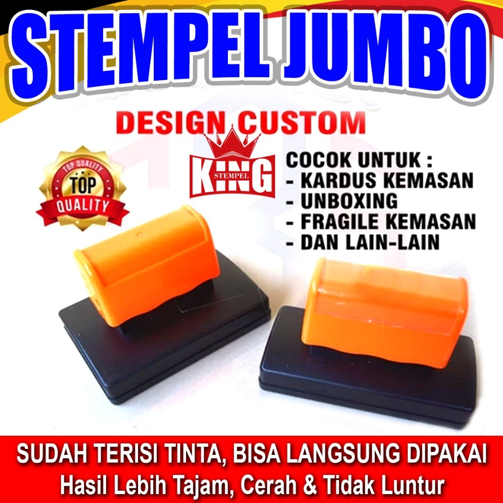 Stempel Jumbo | Stempel Kardus | Stempel Fragile