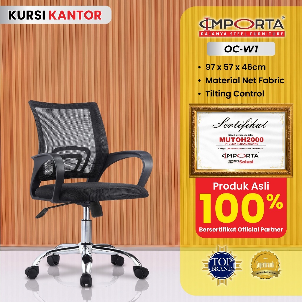 Kursi kantor | kursi jaring staff IMPORTA OC-W1