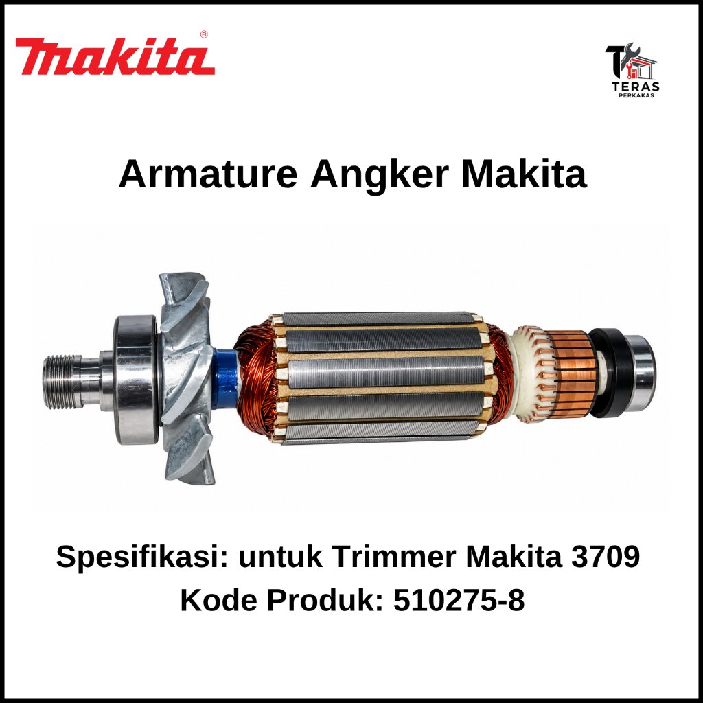 MAKITA Armature Angker untuk Mesin Trimmer Makita 3709