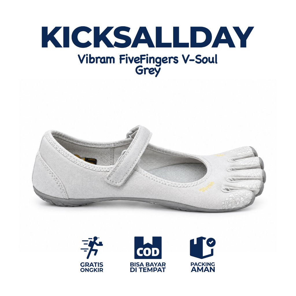 Sneakers Vibram FiveFingers V-Soul Grey