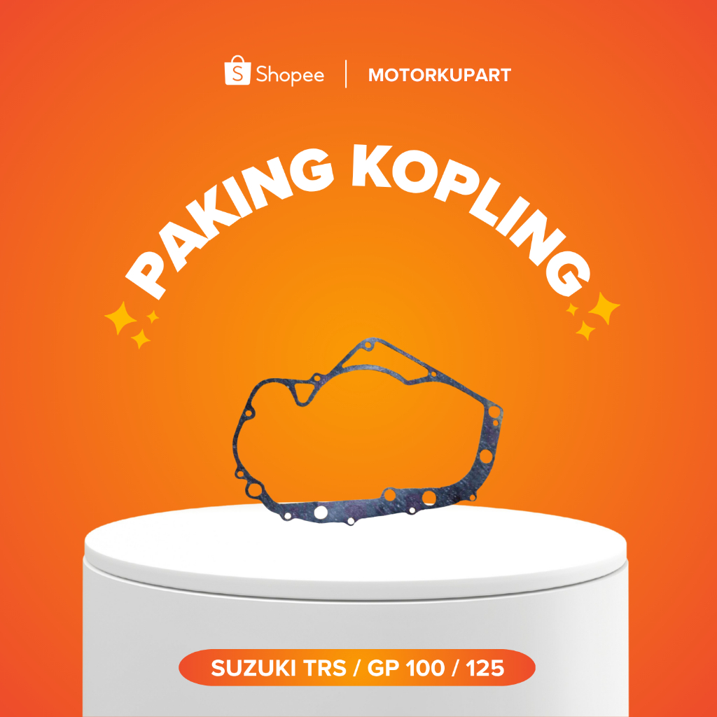 PAKING KOPLING SUZUKI TRS/GP 100/125 GASKET KLOS RENGKES CRANKCASE PERPAK BAK KANAN FUBORU