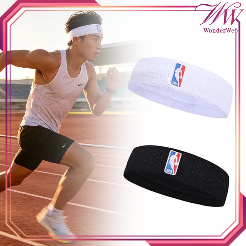 Iket Kepala Olahraga Pria Headband Handuk Bandana Sport Headband Bernapas Headband Basket Pria