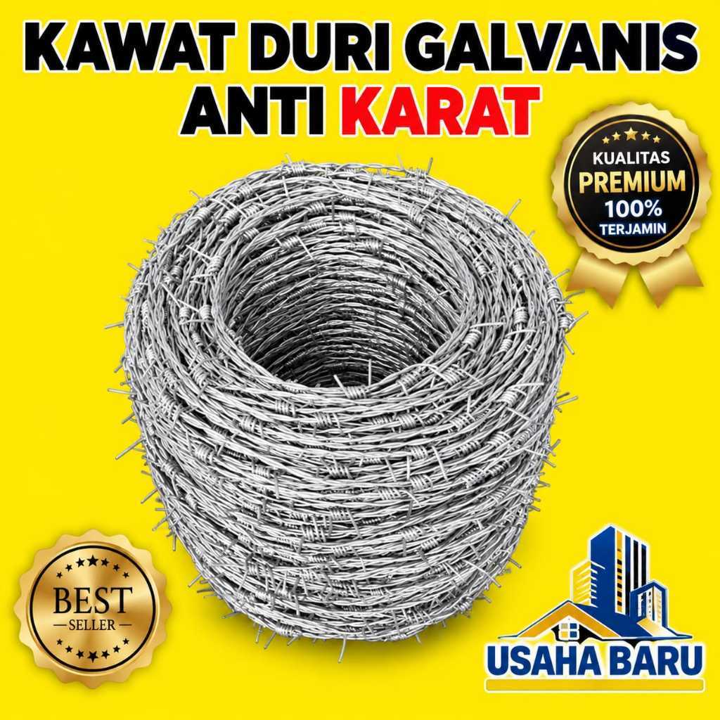 Kawat Duri Galvanis BWG 14