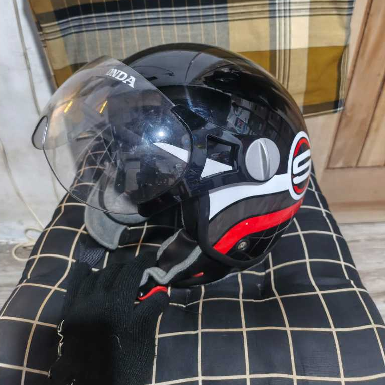 HELM HONDA CLASSIC SCOOPY SIZE L SECOND ORIGINAL
