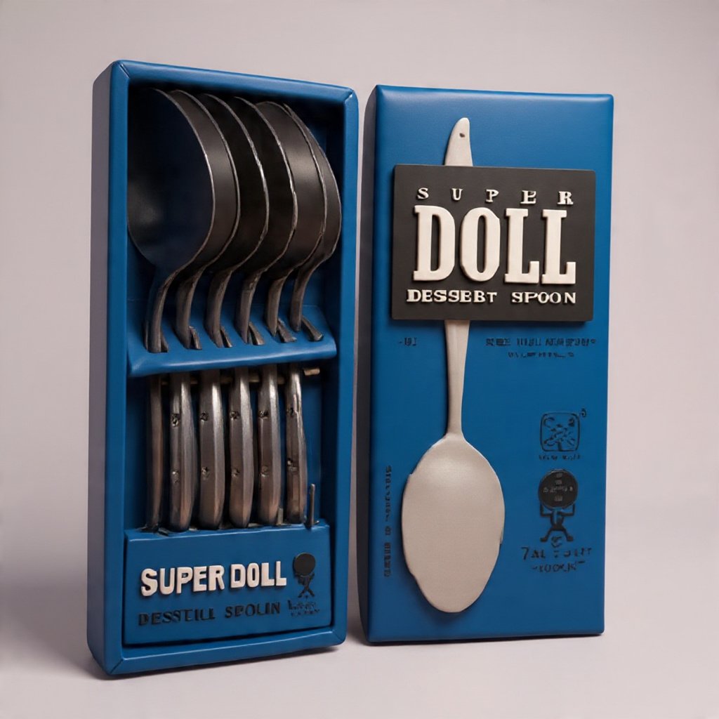 Sendok | Garpu Makan Super Doll Stainless Steel / Sendok Makan Stainless