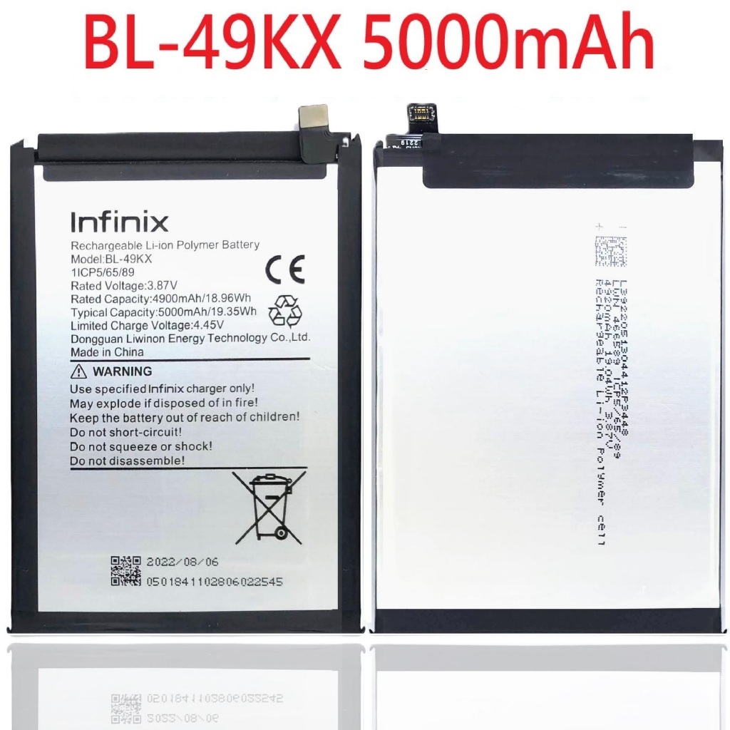 Baterai BL-49KX Infinix Note 10 Pro Battery Copotan Infinix Note 11