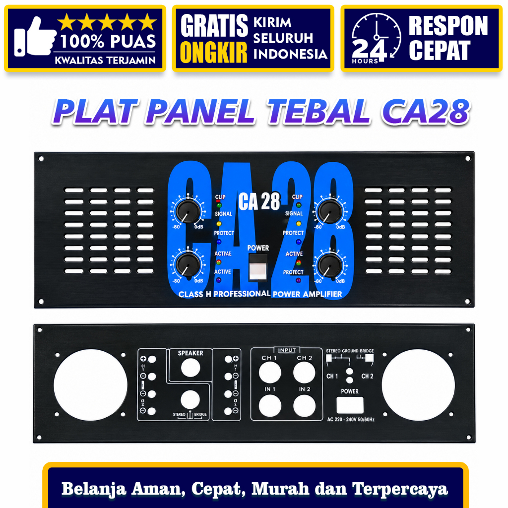 Panel CA 28 Plat CA 28 / PANEL CA 28 PLAT CA28 POWER AMPLIFIER