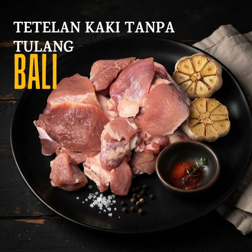 Daging Babi Tetelan Babi Bali Murah