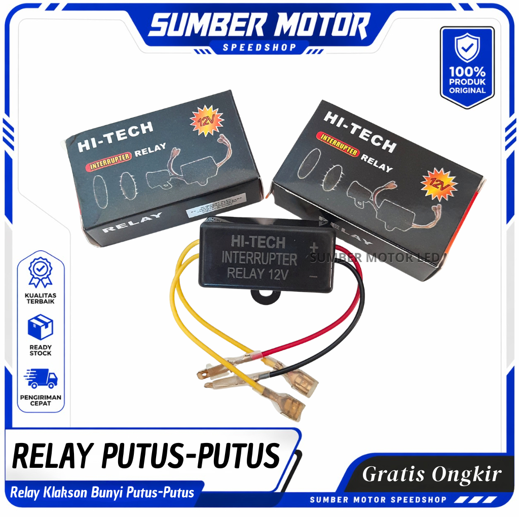 Relay Klakson Putus Putus Interrupter Klakson Motor