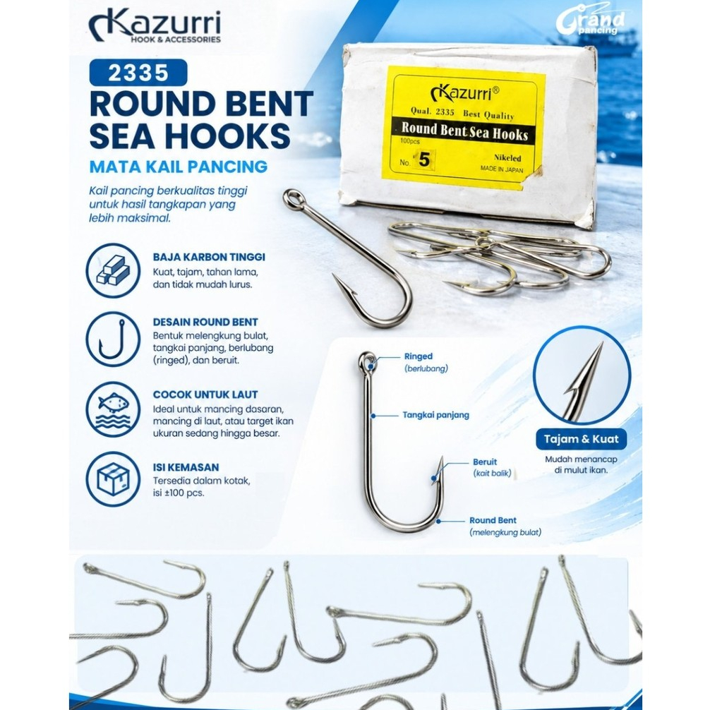 KAZURRI ROUNDBENT 2335 OLD || MATA KAIL 2335 || SATUAN